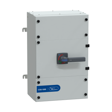 Lauritz Knudsen C-Line Manual Changeover Switch FR5 1000A 4P 415V AC SS Enclosure Extended Handle