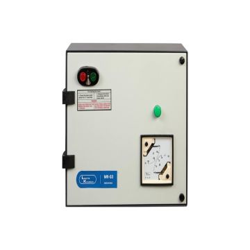 Lauritz Knudsen MR-G3 Single Phase Submersible Pump Controllers of 5HP, Start Capacitor 200/250, Run Capacitor 3 x 50MFD | Relay Range 20-32A | with Ammeter & Voltmeter