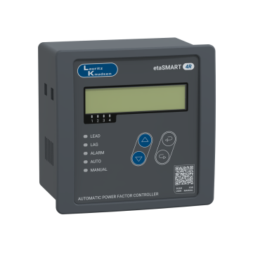 Lauritz Knudsen etaSMART APFC Relay 1 CT 4 Step for contactor switching