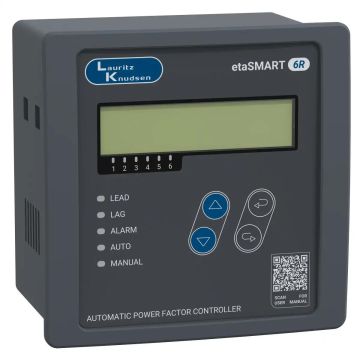 etaSMART APFC Relay 1 CT 6 Step for contactor switching