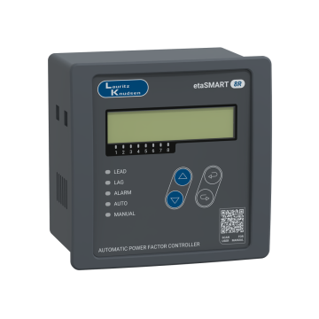 Lauritz Knudsen etaSMART APFC Relay 1 CT 8 Step for contactor switching