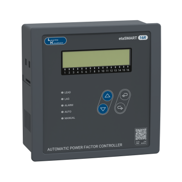 Lauritz Knudsen etaSMART APFC Relay 1 CT 16 Step for contactor switching