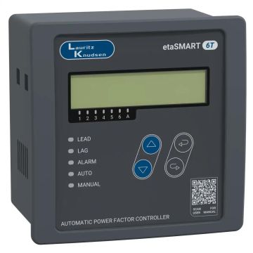 etaSMART APFC Relay 1 CT 6 Step for thyristor switching