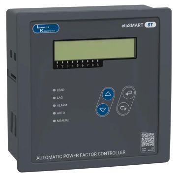 etaSMART APFC Relay 1 CT 8 Step for thyristor switching