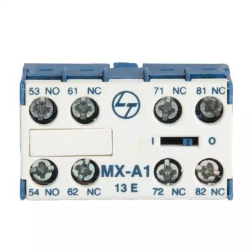 MX Mini Accessory - Add on auxiliary contact block Front Mounting 1NO+3NC