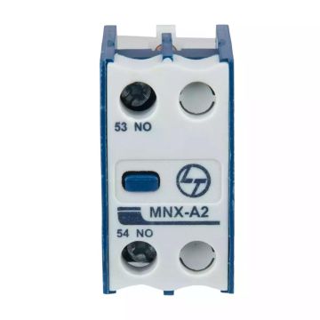 MNX 9-80/MCX 01-23 Accessory - Add on auxiliary contact block Front Mounting 1NO