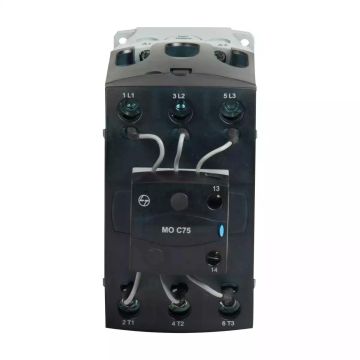 MO C Capacitor Duty Contactor 75kVAr 3P 440V AC In Built 1NO AC-6b 220V AC Coil 50/60 Hz