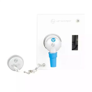 Exora DB Plug & Socket 32A 3 Pin 3 Mod Single Door IP30 Metal