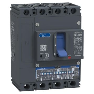 DZ1D MCCB 160 4P 415V AC 36kA iTRP3 50/60 Hz