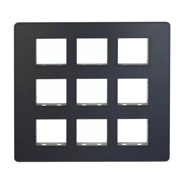 enGem  18 module Plate  Stone Grey 