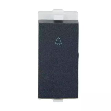 enGem  Bell Push 6A 1M  Stone Grey 