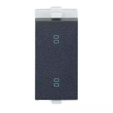 enGem Switch 16A 2 way 1M  Stone Grey 
