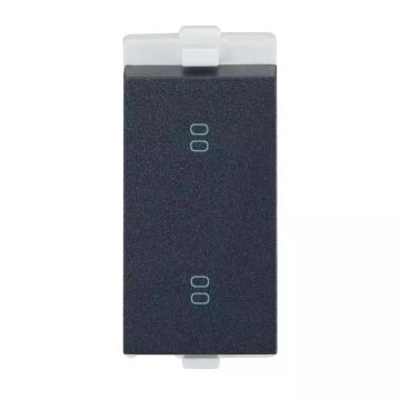 enGem Switch 2 way 6A 1M  Stone Grey 