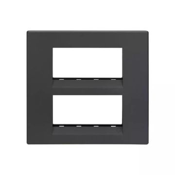 englaze  8 M plate Square M Grey