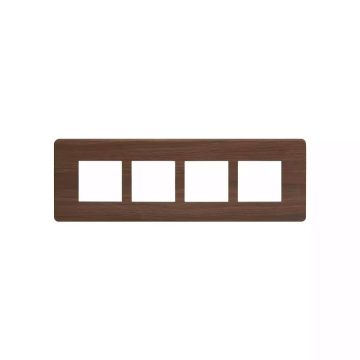 entice 8 M plate Horztl- Cinnamon Wood