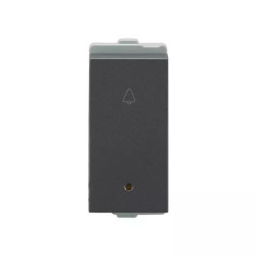 entice bell push 10A ind 1M - Cha Grey