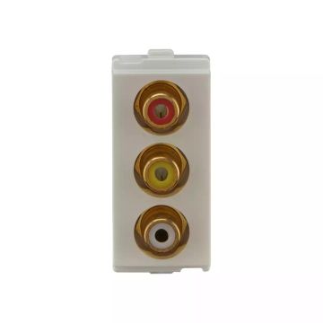 entice RCA Connector 1M White