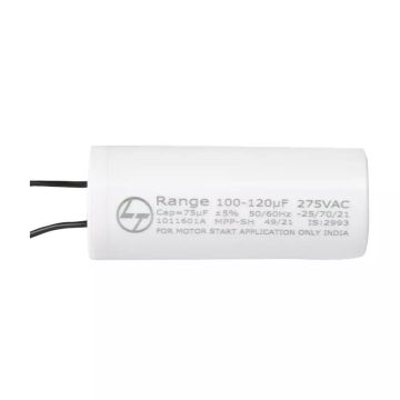 MFD Capacitor for 1ph application -MFD Capacitor for MR-G Controllers, Start Capacitor, 120 F, 275V