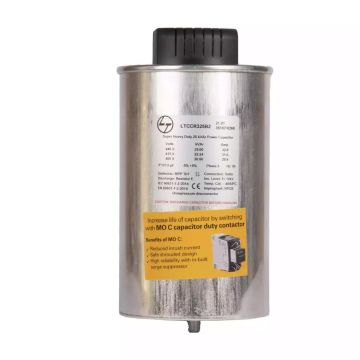 Super Heavy Duty Cylindrical Capacitor 25 kVAr 440 VAC