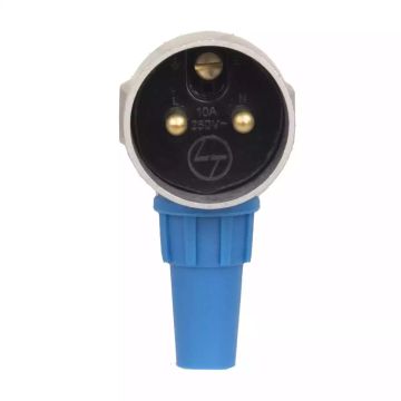 Exora Plug 10A 2 Pin Metal 