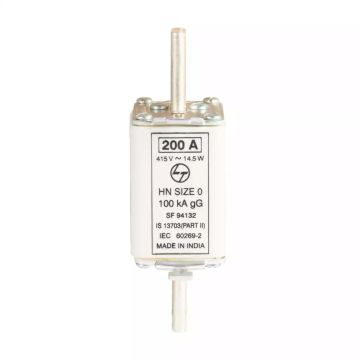 HN DIN HRC fuse 200A 415V AC Size 0      