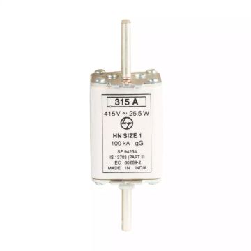 HN DIN HRC fuse 315A 415V AC Size I      