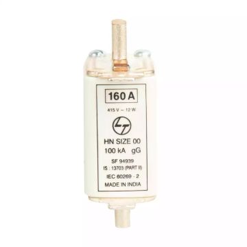 HN DIN HRC fuse 160A 415V AC Size 00      
