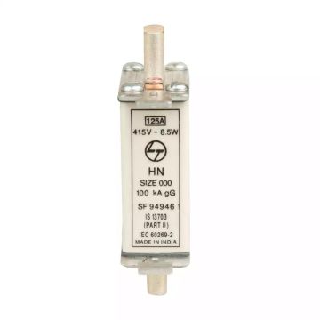 HN DIN HRC fuse 125A 415V AC Size 000      
