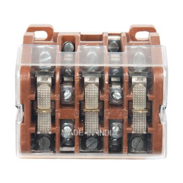 ML Contactor 25A 3P 415V AC In Built 2NO+2NC AC-3 320V AC Coil 50 Hz