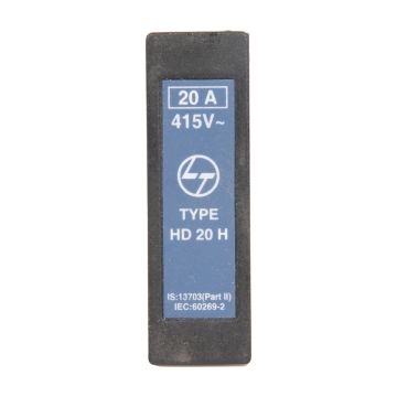 HD20H Bolted HRC fusebase 20A 415V AC Cable Size F1
