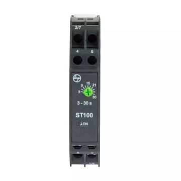 Electronic Star-Delta Timer type ST100, 160-500V, for 3-30sec