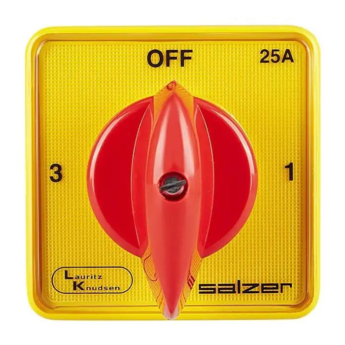 Phase Change Over (PS series Switch) 6A 1Pole 3 WayÂ | Lauritz Knudsen