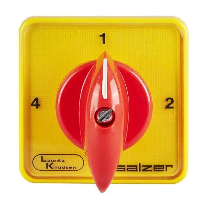 Lauritz Knudsen Multi Step Switch, 63A | 2 Pole | 4 Way | with OFF Option | Multi Position Selector
