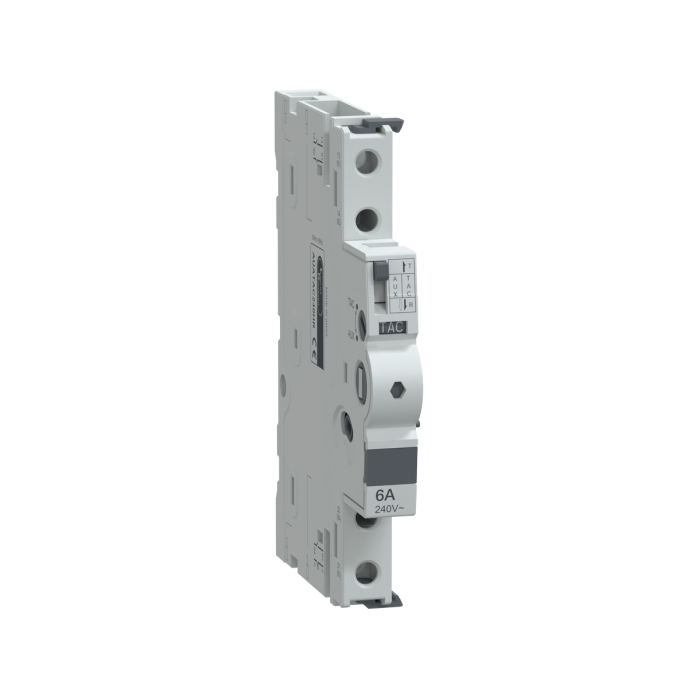 Lauritz Knudsen Accessory for AU HR MCB: AUX/TAC Contact | 1 Inbuilt + 1 in auxiliary contact | 240/24V AC/DC