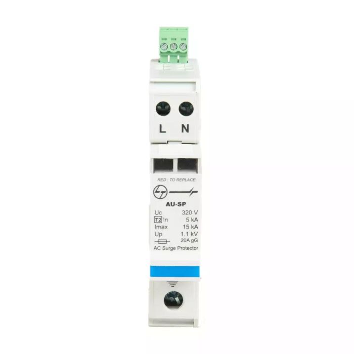 AU SPD Imax 15kA 1P+N 240V Type 2 main product photo