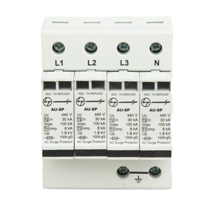 AU SPD Imax 70kA 3P+N 400V AC Type 2 main product photo