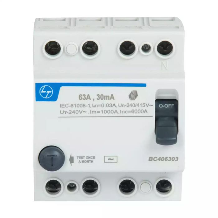 Tripper RCCB 40A FP 415V AC 30mA main product photo