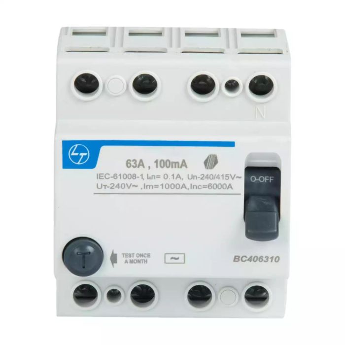 Tripper RCCB 25A FP 415V AC 100mA main product photo