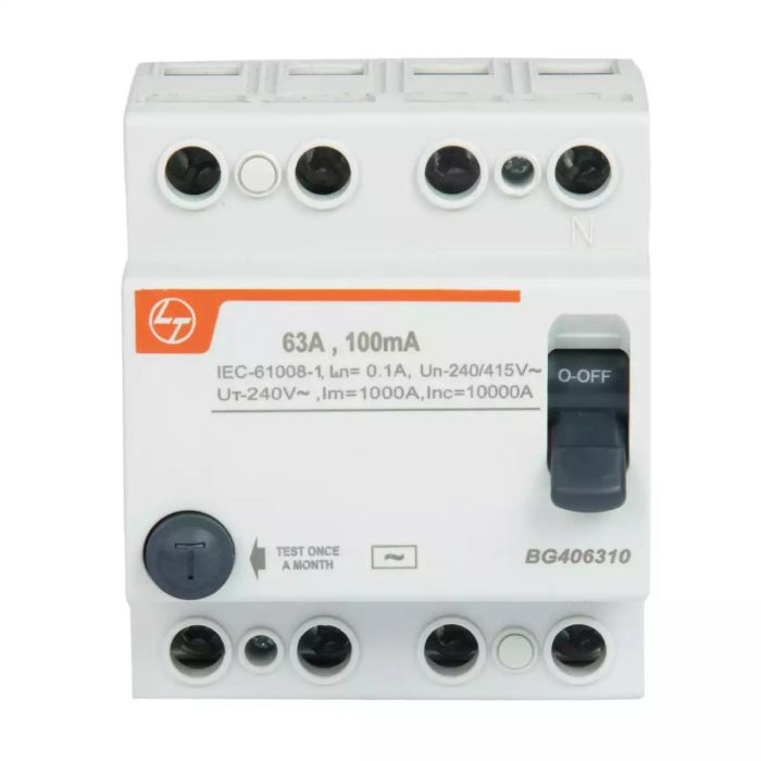 EXORA RCCB 40A FP 415V AC 100mA main product photo