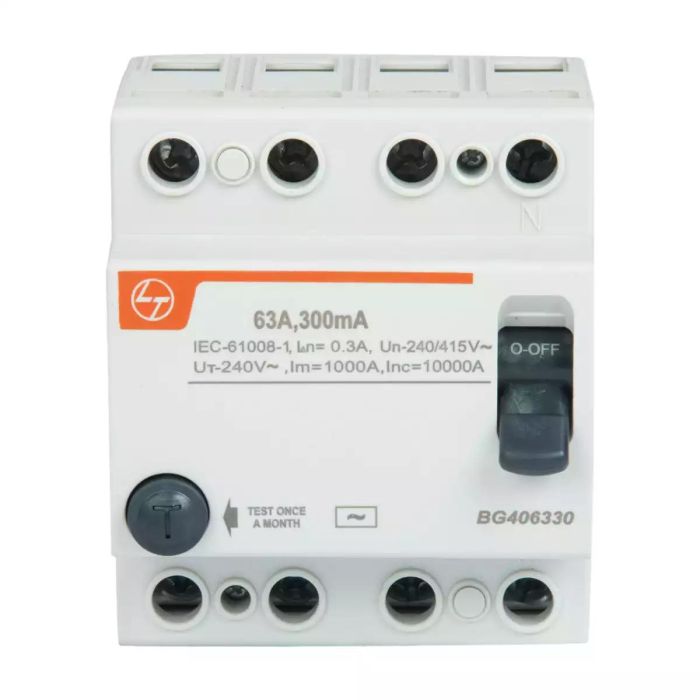 EXORA RCCB 100A FP 415V AC 300mA main product photo