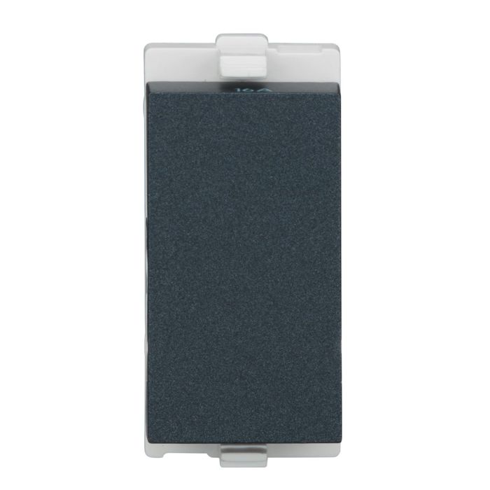Lauritz Knudsen enGem Switch, 16AX | 1-Way | 1 Module | ISI Certified | Reliable & smooth switching operation | Stone Grey Color