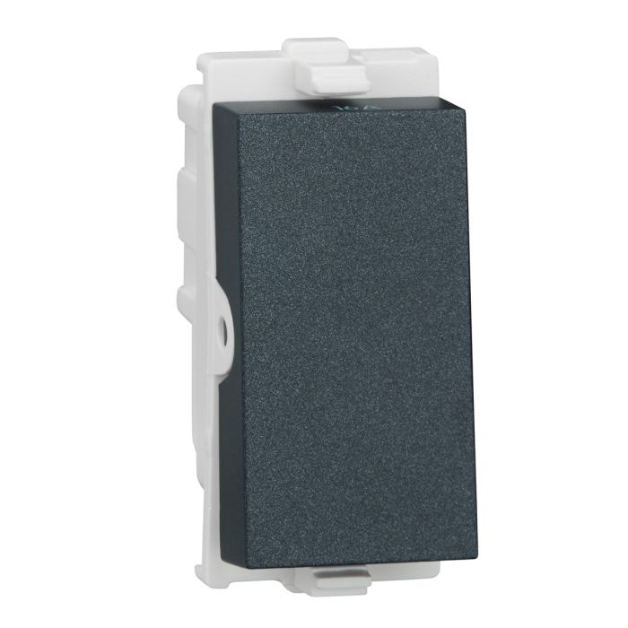 Switch 16AX 1-way 1M - Stone Grey