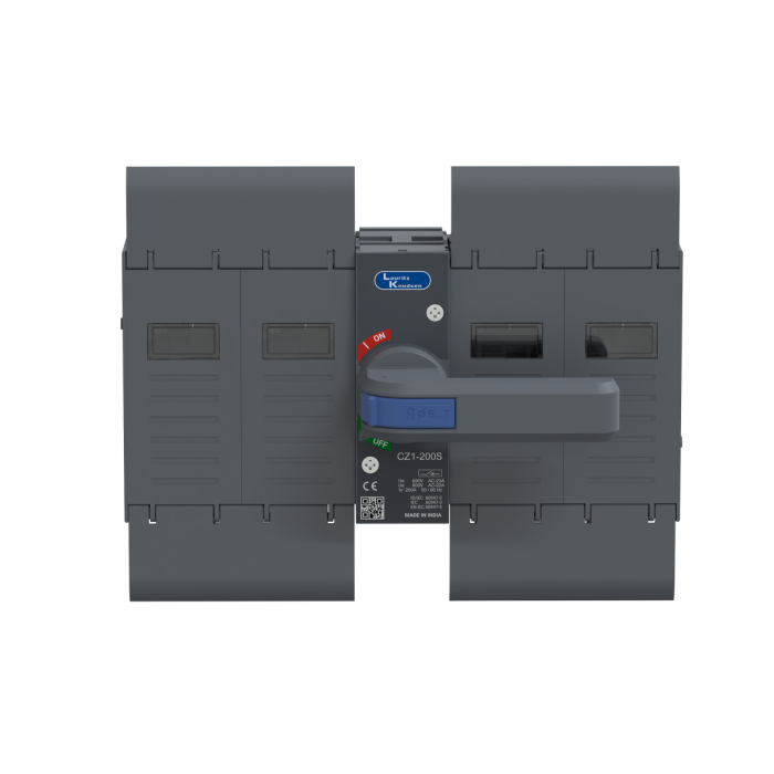 CZ1 SD 200A 4P 690/800V AC Open Execution Direct Handle 50/60 Hz
