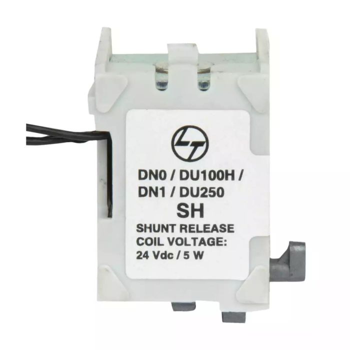 DU100D/DU125D/DU100H/DU125H/DU250/DU250C/DN0/DN1 MCCB Accessory Shunt Release 24 V DC (left) main product photo