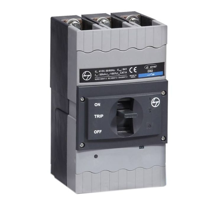 DN2S MCCB 250 3P 415V AC 70kA Thermal Magnetic 50/60 Hz main product photo