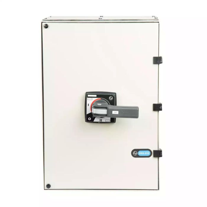 C-Line Manual Changeover Switch FR3 315A 4P 415V AC Open Execution Extended Handle main product photo
