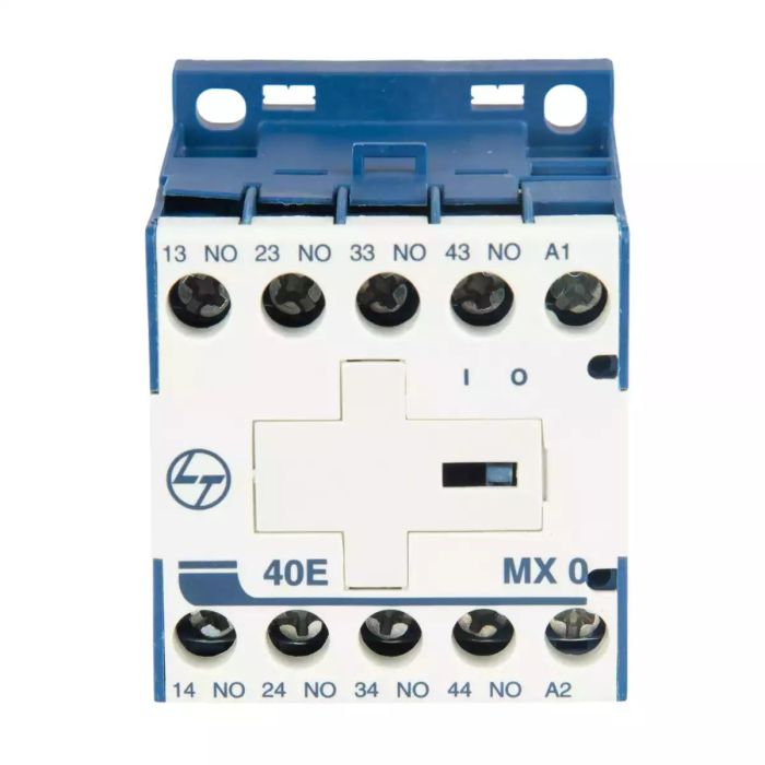 MX0 Mini Control contactor 4A 4P 415V AC 4NO AC-15 110V AC Coil 50 Hz main product photo