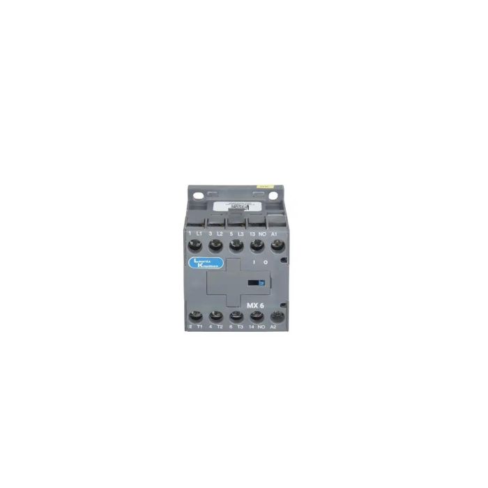 Lauritz Knudsen Control Relay (Auxiliary Contactor), MX0, 22E, 240V AC | 4 Pole | with 2 Inbuilt + 2 in auxilary contacts | AC-15| Compact & Efficient Design