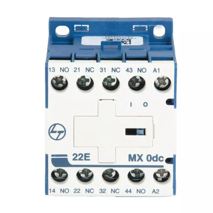 MX0 Mini Control contactor 4A 4P 415V AC 2NO+2NC AC-15 48V DC Coil main product photo