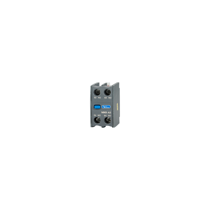 MNX 9-80/MCX 01-23 Accessory - Add on auxiliary contact block Front Mounting 2NO+2NC main product photo
